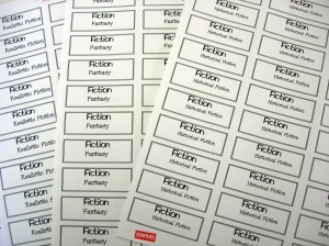 8160 1x2 5/8 inch Label