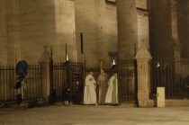 Ready to the procession